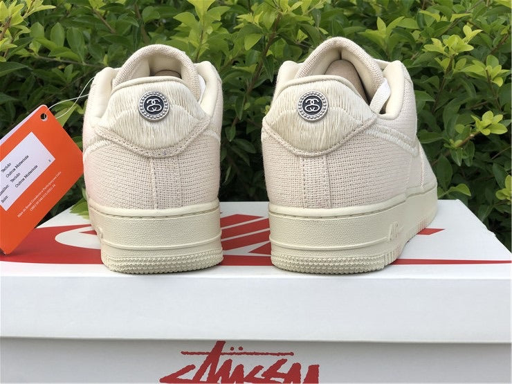 Nike Air Force 1 Low Stussy Fossil – HYPESHOES