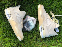 Load image into Gallery viewer, Air Jordan 4 Off-White &quot;Sail&quot;
