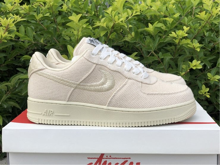 Nike Air Force Low Stussy Fossil – HYPESHOES