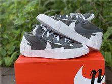 Load image into Gallery viewer, Nike blazer low sacai iron grey
