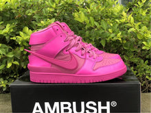 Load image into Gallery viewer, Nike dunk high ambush fuchsia
