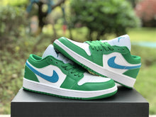 Load image into Gallery viewer, Air Jordan 1 Low “Lucky Green”
