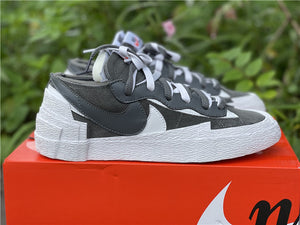 Nike blazer low sacai iron grey