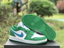 Load image into Gallery viewer, Air Jordan 1 Low “Lucky Green”
