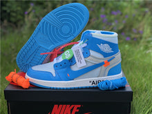 Load image into Gallery viewer, Air Jordan 1 Off-White &quot;UNC Tar Heels&quot;
