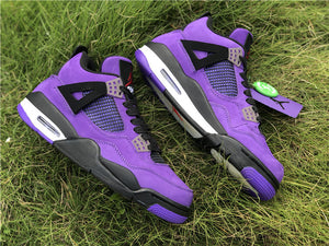 Travis Scott x Air Jordan 4 purple
